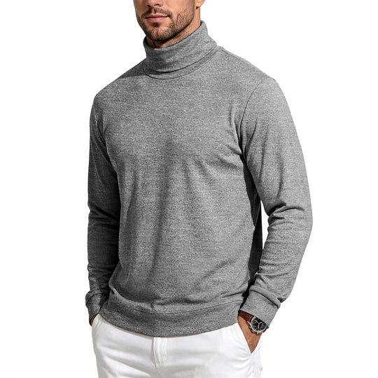 Herren schmal geschnittener Feinstrick-Rollkragenpullover Shop Nory