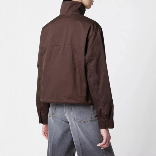 Damen Modische Jacke mit Stehkragen