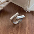 Damen modern gestalteter geometrischer Ring Shop Nory