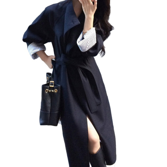 Damen Modische Übergröße Trenchcoat Shop Nory