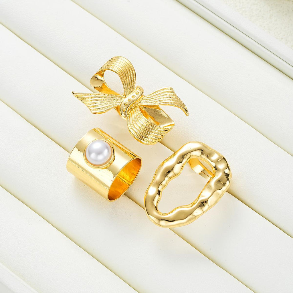 Damen Ring-Set mit einzigartigem Bohemian-Design Shop Nory