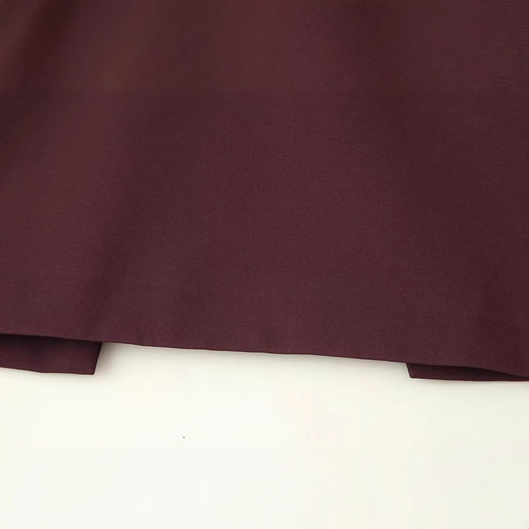 Damen Top mit Capelet-Überwurf und taillierter Peplum‑Silhouette Shop Nory