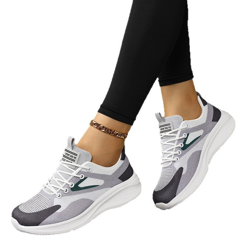 Damen Leichte Mesh-Laufschuhe mit gedämpfter EVA-Plateausohle und Komfort-Fußbett Shop Nory