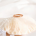 Damen filigraner Ring mit glänzendem Finish Shop Nory