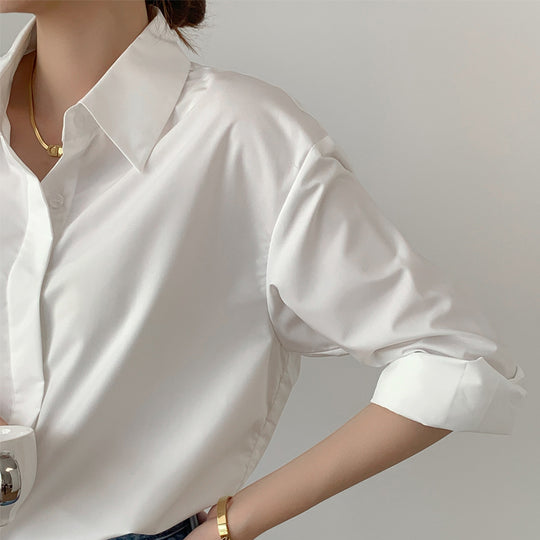 Damen Stilvolle Oversized Bluse Shop Nory