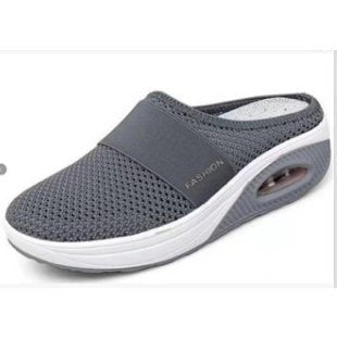 Damen Atmungsaktive Strick‑Mule mit Luftkissen‑Plateau Shop Nory