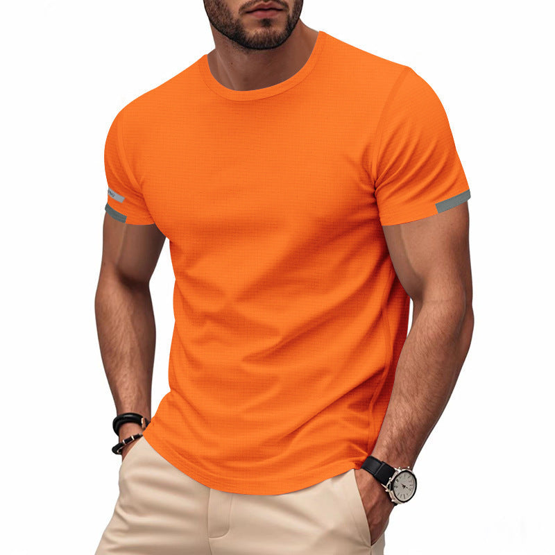 Herren Funktions-T-Shirt mit atmungsaktivem Design und reflektierenden Details ShopNory