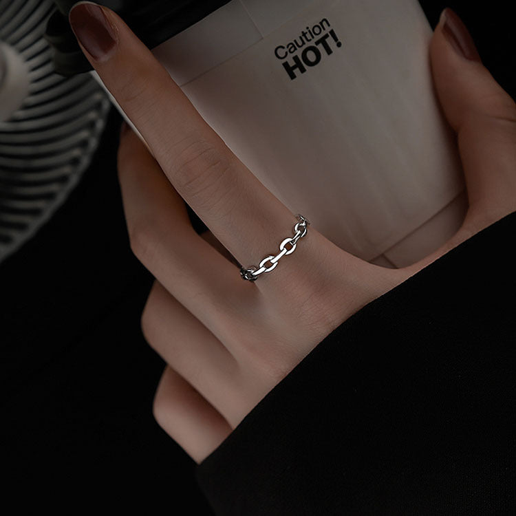 Damen Verzierte Kettenring Shop Nory