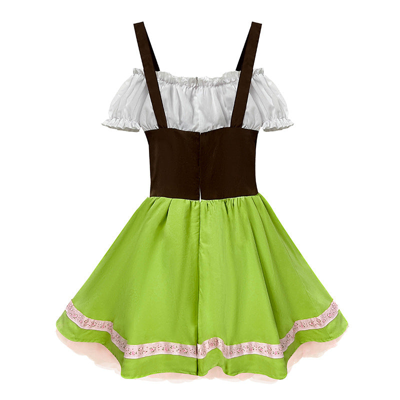 Herren nan traditionelles Kinderlederhosen-Set mit verstellbaren Hosenträgern und Trachtenhut Shop Nory