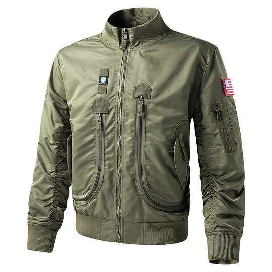 Herren Winddichte und Warme Outdoor-Jacke Shop Nory