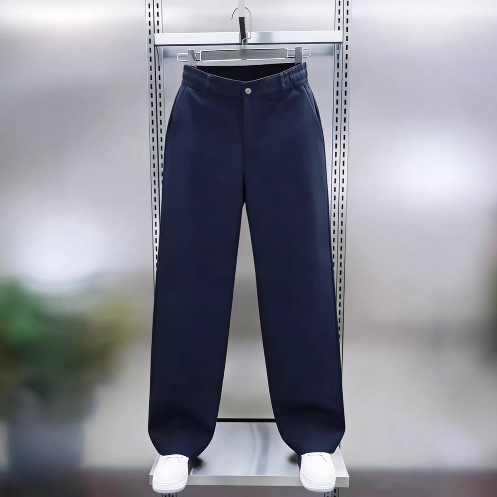 Herren weite Chinohose im Relaxed‑Fit mit elastischem Komfortbund und Seitentaschen Shop Nory