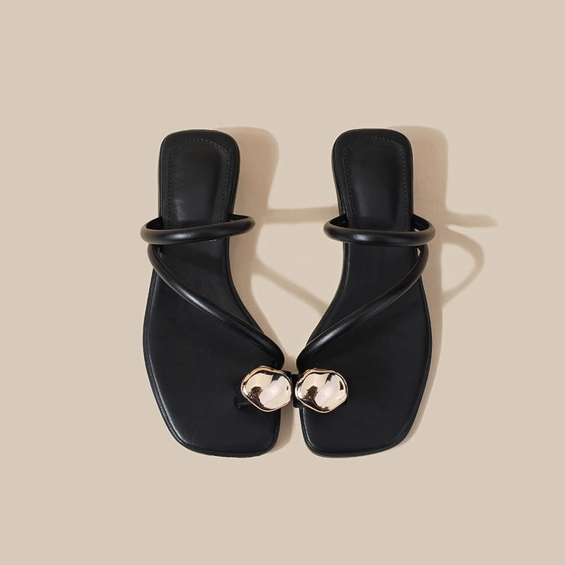 Damen Elegante Sandalen mit hochwertigem Komfort und modischen Akzenten