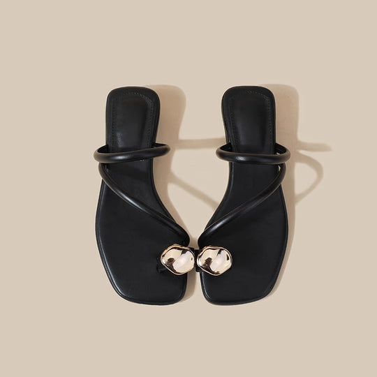 Damen Elegante Sandalen mit hochwertigem Komfort und modischen Akzenten