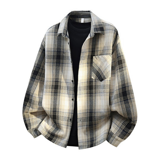 Herren Karierte Freizeithemd Shop Nory