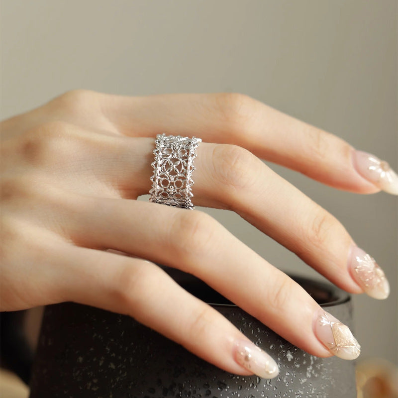 Damen filigraner Goldring Shop Nory