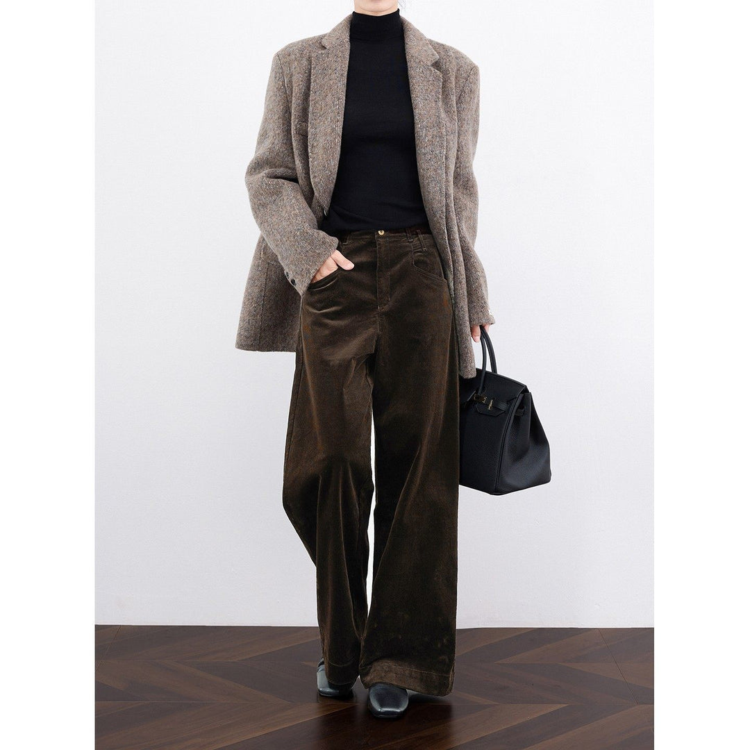 Damen Eleganter und lässiger Cord-Blazer Shop Nory