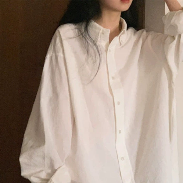Damen Lässiges Oversize-Shirtkleid mit verlängertem Rückensaum, kastiger Silhouette und weiten Manschetten Shop Nory