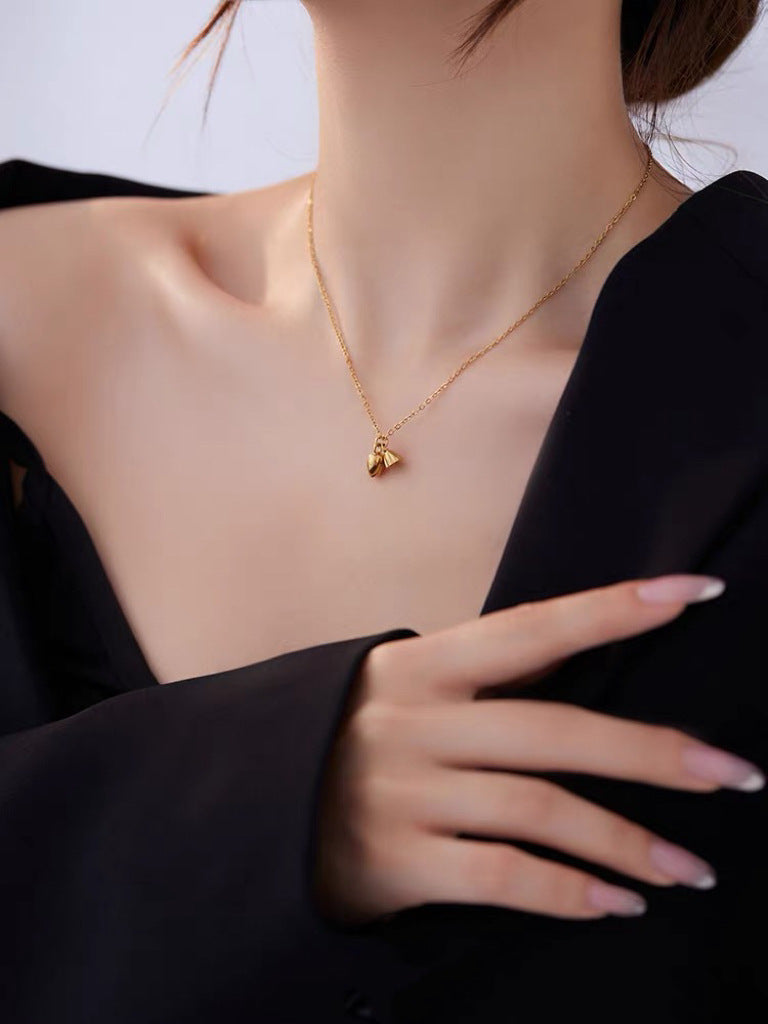 Frauen Modern Minimalistische Anhänger Halskette Shop Nory