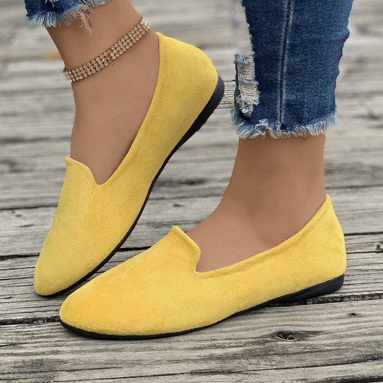 Damen Mokassins mit elegantem Schnitt und bequemer Sohle