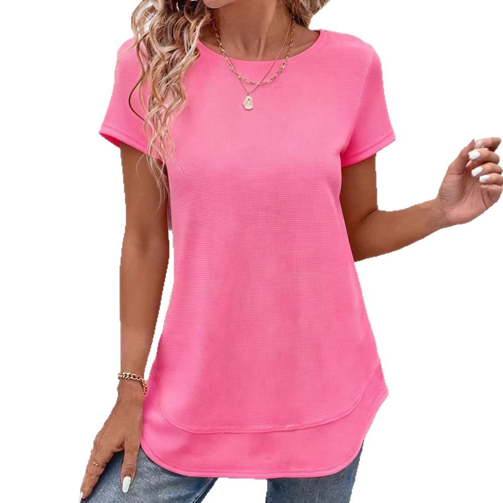 Damen lässiges Oberteil mit femininer Silhouette Shopnory
