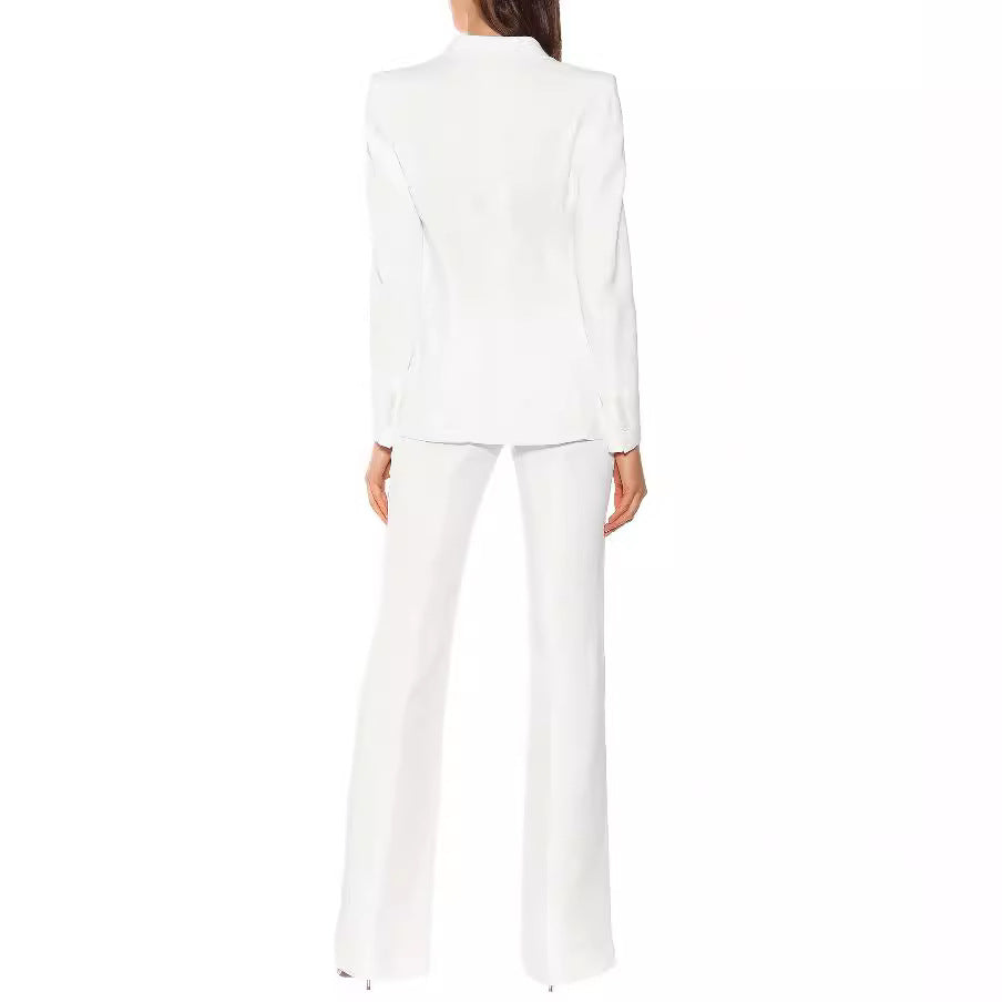 Damen Maßgeschneiderter Einreihiger Blazer mit skulpturierter Schulter und tailliertem Cut Shop Nory