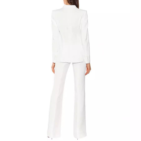 Damen Maßgeschneiderter Einreihiger Blazer mit skulpturierter Schulter und tailliertem Cut Shop Nory