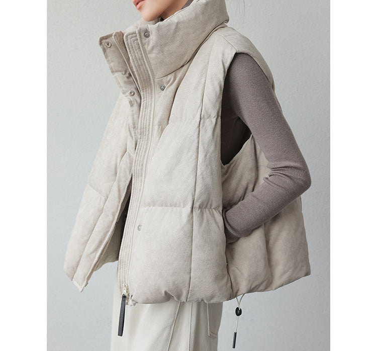 Damen Stylische gesteppte Weste Shop Nory