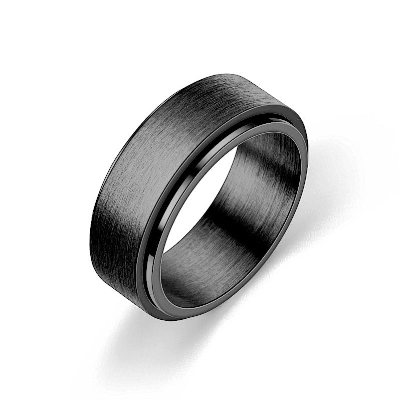 Herren Ring mit trendiger Regenbogenoberfläche Shop Nory