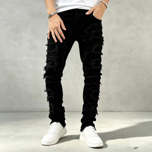 Herren Destroyed Skinny Jeans Shop Nory