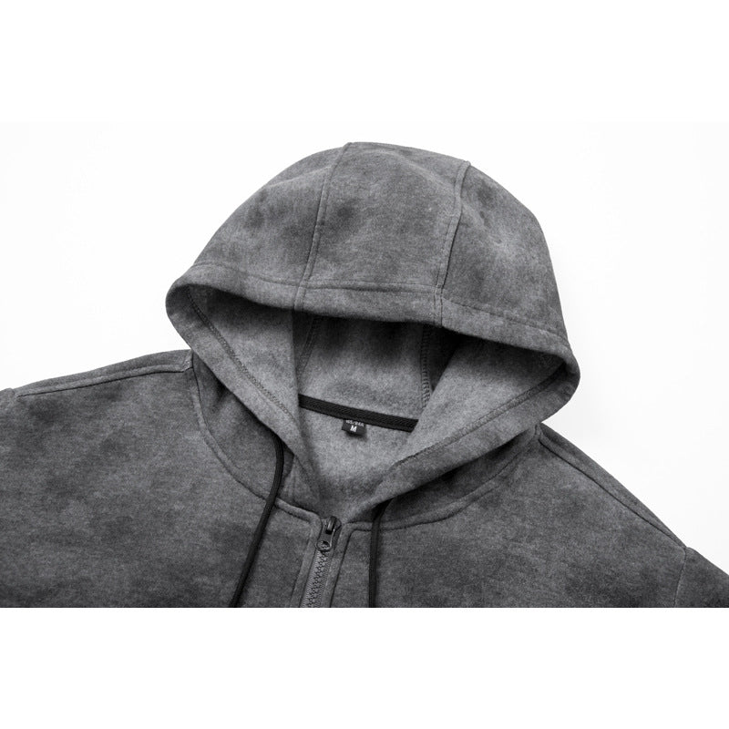 Herren bequemer Hoodie mit Reißverschluss und Kapuze Shop Nory
