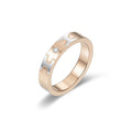 Damen Puzzle-Ring mit elegantem Design und funkelndem Stein Shop Nory