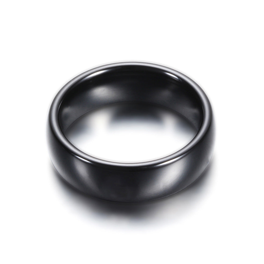 Herren Ring aus hochwertigem, mattem Edelstahl mit minimalistischer Form Shop Nory