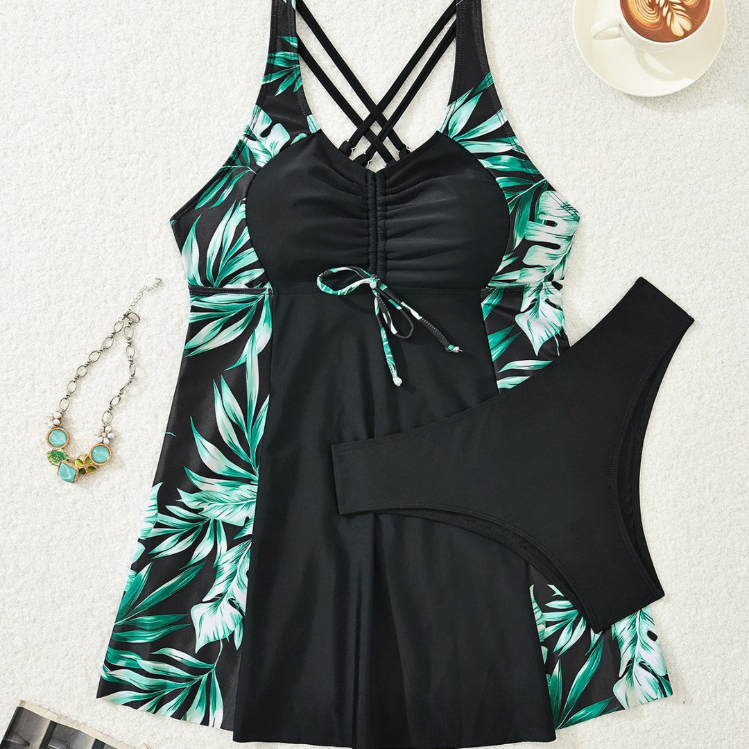 Damen Badeanzug Shopnory