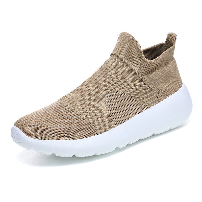 Unisex Elastischer Strick-Slipper mit nahtlosem Schaft und ergonomischer Leichtsohle Shopy Nory