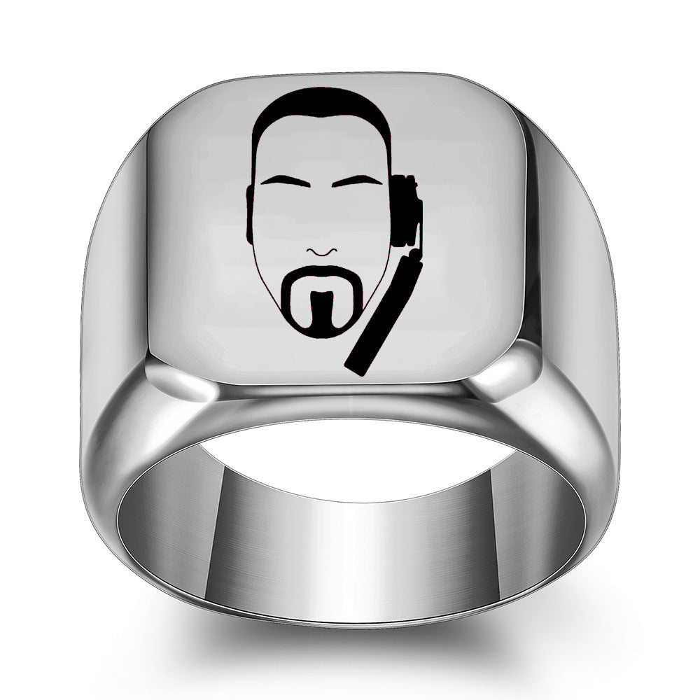 Herren Signetring mit individuellem Motiv Shop Nory