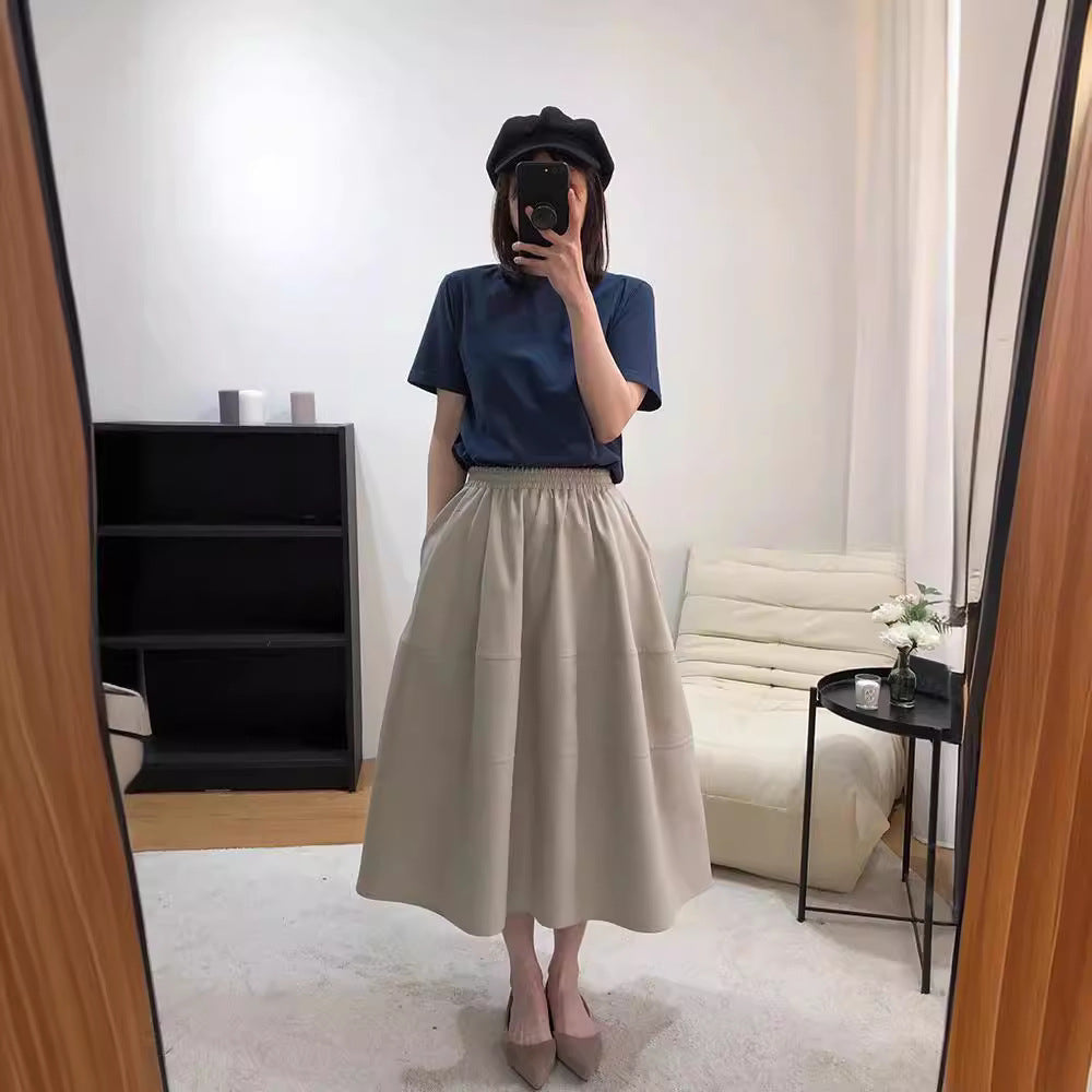Damen Modische und elegante Faltenrock Shop Nory