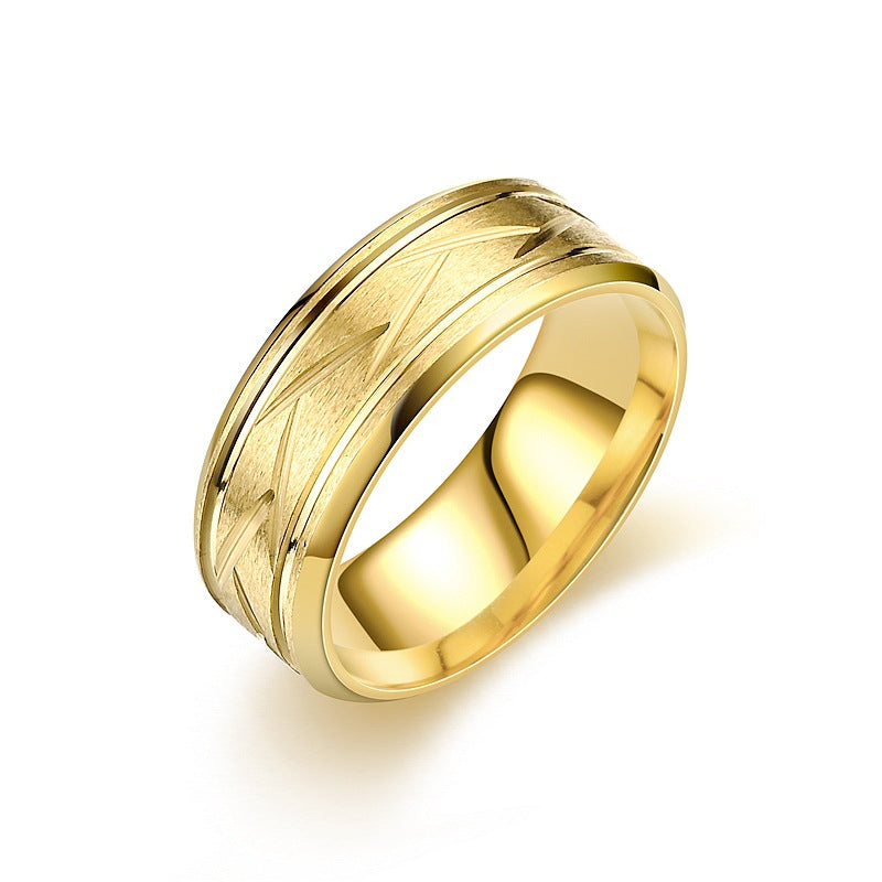 Herren Ring mit kunstvollem Design und strukturierten Akzenten Shop Nory
