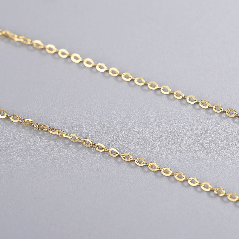 Damen feine Gliederkette aus hochwertigem Metall Shop Nory