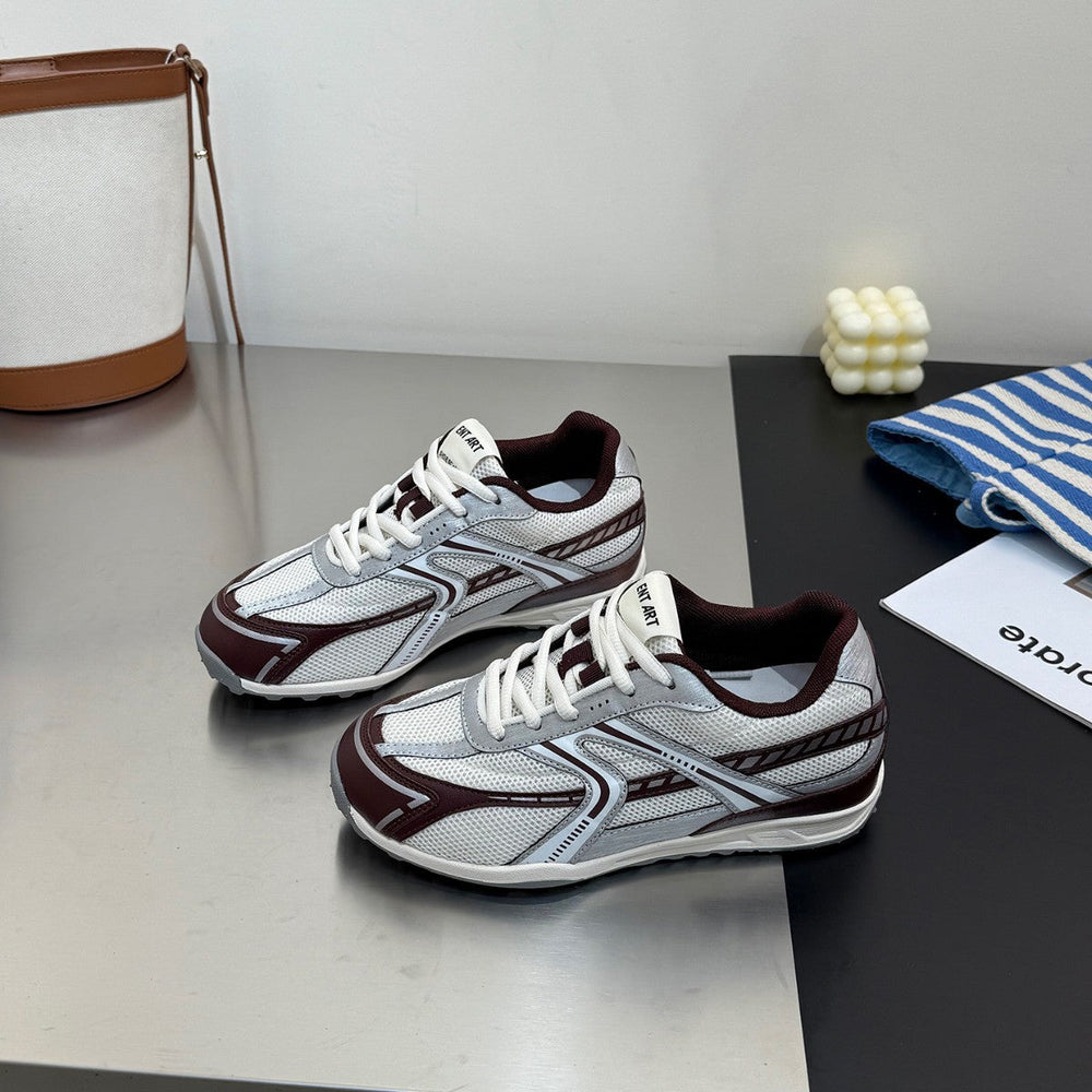 Damen sportliche Mesh-Sneaker mit dämpfender Sohle und atmungsaktivem Design