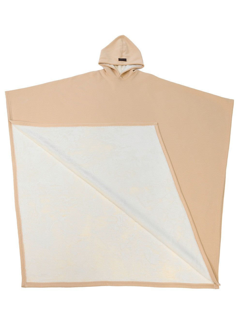 Unisex nan extra-großer Kapuzen-Poncho Kuschelüberwurf mit Mikrofleece-Innenfutter und Thermo-Wärmespeicher Shop Nory