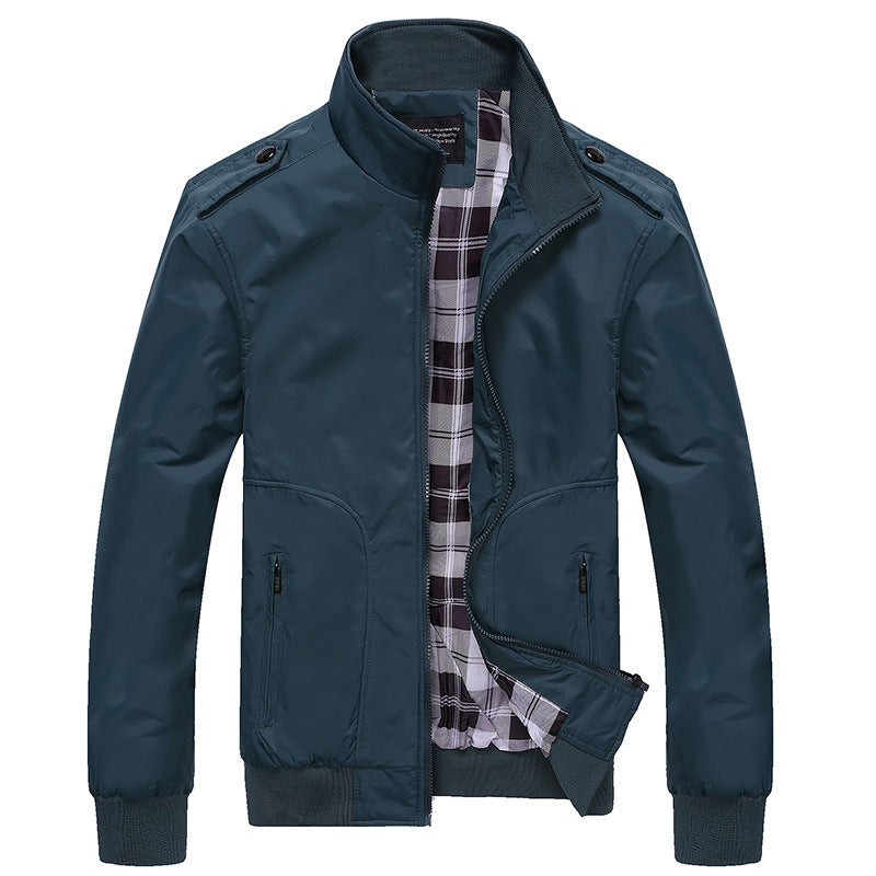 Herren Übergangsjacke mit hohem Kragen Shop Nory