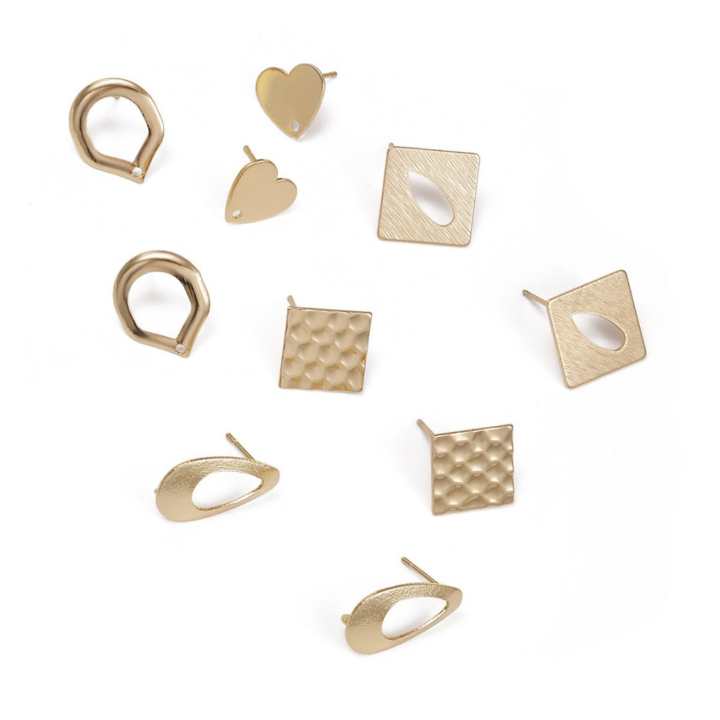 Damen Ohrstecker im modernen skulpturalen Design Shop Nory