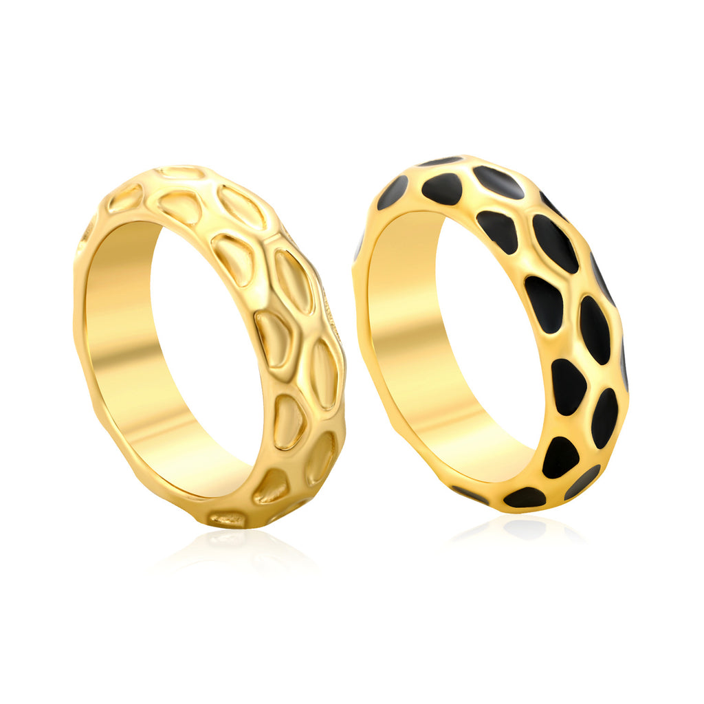 Damen Ring mit einzigartigem strukturiertem Design Shop Nory