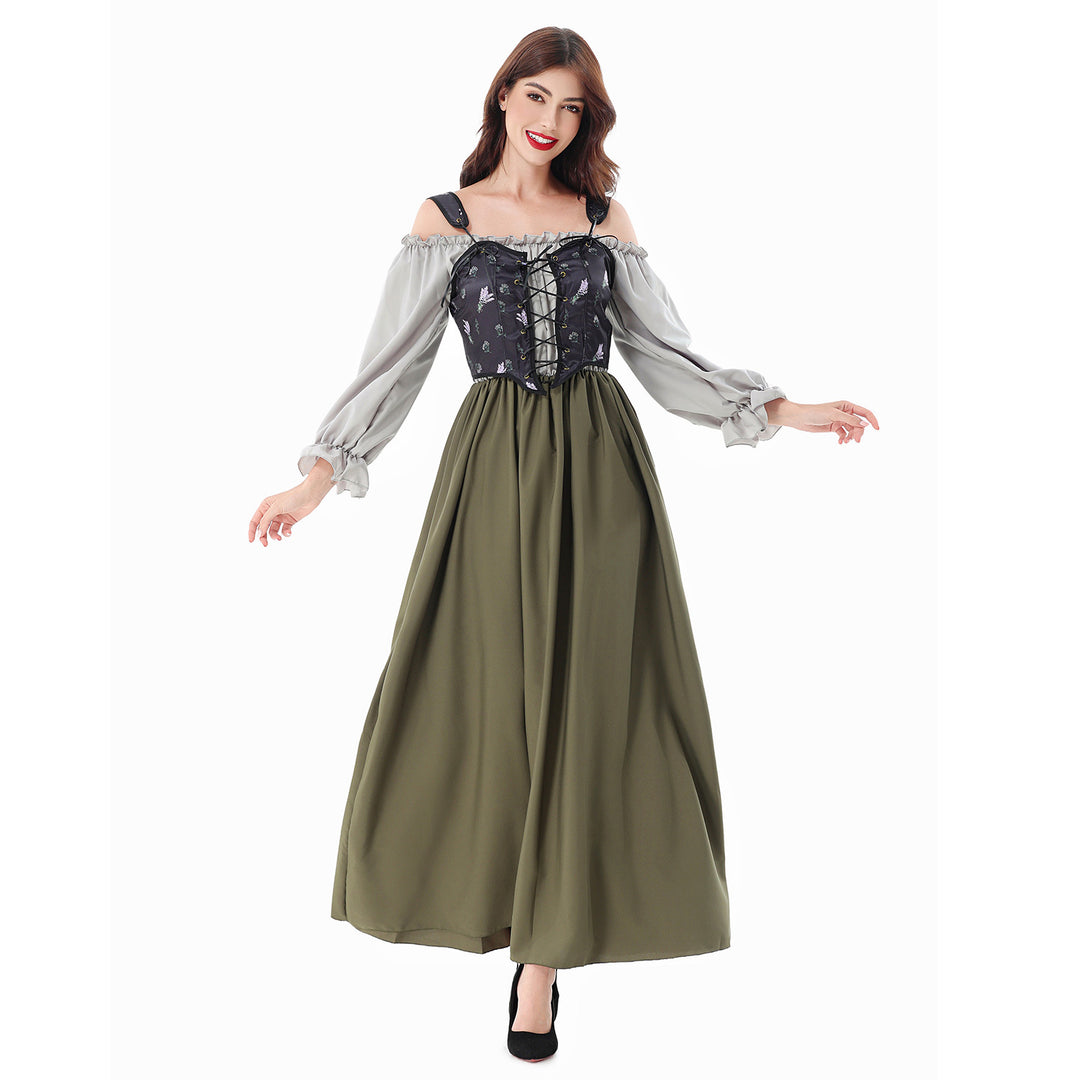 Damen nan Corsagekleid mit Schnürkorsett und schulterfreiem Blusentop Shop Nory