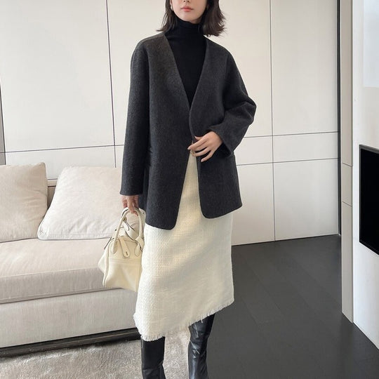 Damen Elegante und lässige Strickjacke Shop Nory
