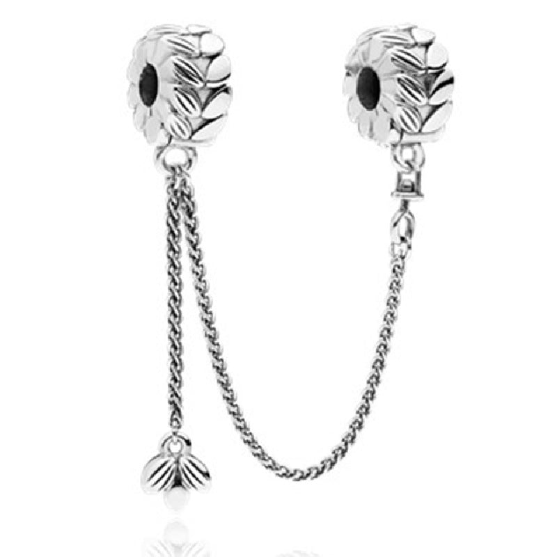 Facettierter Kristall-Charme Perlenanhänger Für Charm-Armband mit Zirkonia-Einfassung