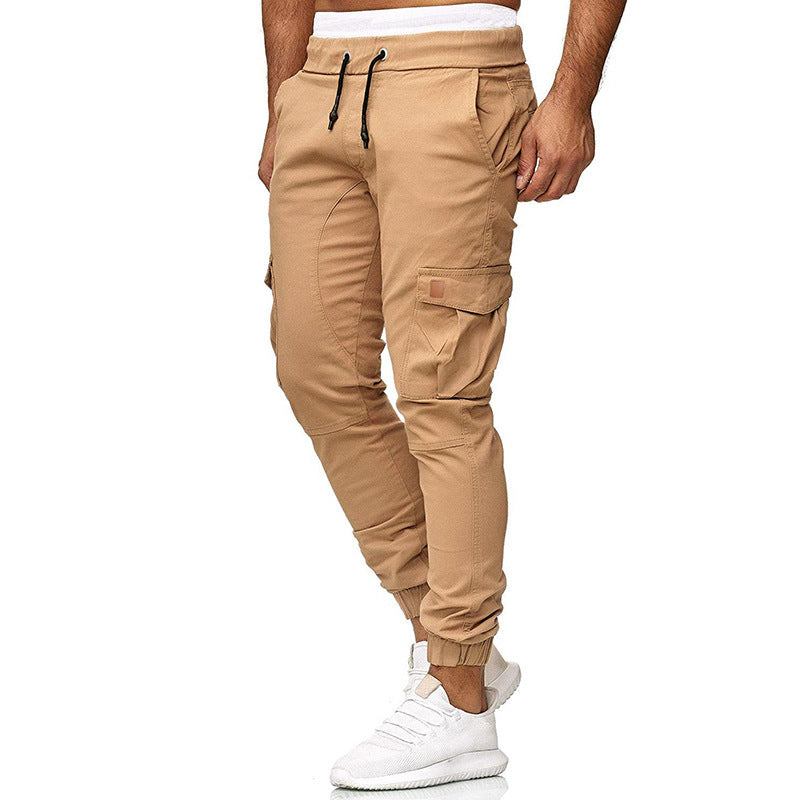 Herren Cargo-Jogginghose mit elastischem Bund und praktischen Seitentaschen Shopnory