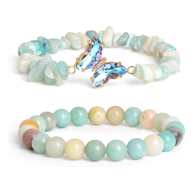 Schmetterlings Perlenarmband | Shop Nory
