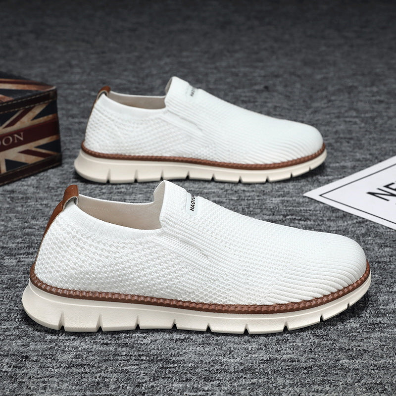 Herren Slip-On Freizeitschuhe mit flexiblem Komfort