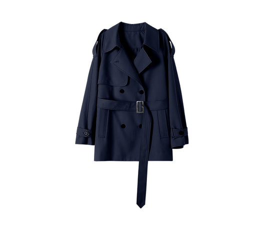 Damen Modischer Trenchcoat mit tailliertem Schnitt Shop Nory